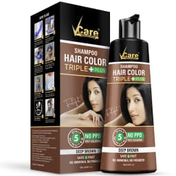Shampoo Hair Color Triple Plus - Brown