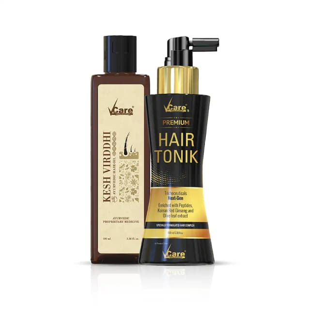 Hair Nourishment Duo - Kesh Virddhi Hair Oil (100ml) & Hair Tonik (100ml)